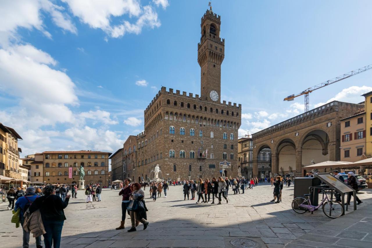 佛罗伦萨La Loggia Della Signoria Charming Loft公寓 外观 照片