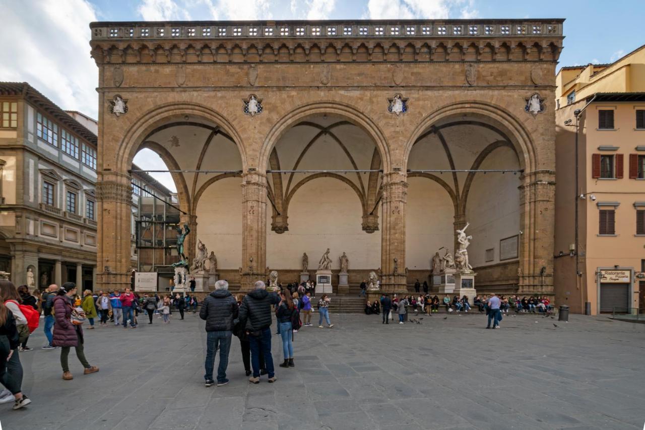 佛罗伦萨La Loggia Della Signoria Charming Loft公寓 外观 照片